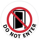 Do Not Enter 17" diam.